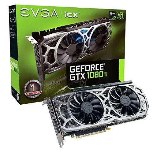 Produktbild: EVGA 11G-P4-6593-KR Grafikkarte schwarz