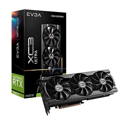 Produktbild: EVGA GeForce RTX 3080 Ti XC3 ULTRA GAMING, 12G-P5-3955-KR, 12GB GDDR6X, iCX3 Cooling, ARGB LED, Metal Backplate