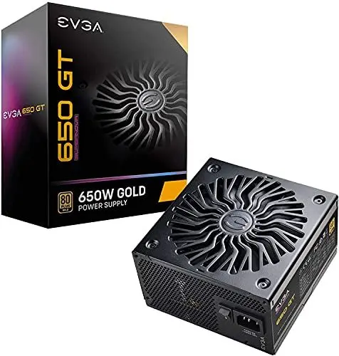 Produktbild: EVGA PSU 650W,GT,80PLS,4PCS,7YRS WNT,EU