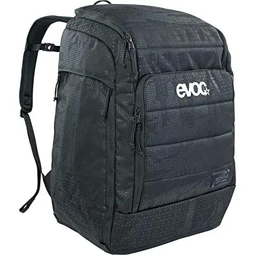 Produktbild: EVOC GEAR BACKPACK 60 All-in-One-Rucksack, Schneerucksack (schnell erreichbar, 2 Hauptfächer, seitliches Reißverschlussfach, ergonomische Schultergurte, verstärkte Bodenkonstruktion), Schwarz, 60 l