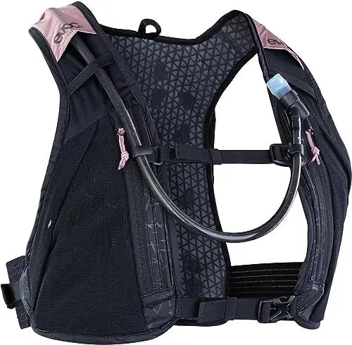 Produktbild: EVOC HYDRO PRO 6 + HYDRATION BLADDER 1,5, Trinkrucksack (2 Verpflegungsfächer und Reißverschlusstaschen, magnetischer Trinkschlauch-Clip, inkl. 1,5l Trinkblase, One Size), Dusty Pink - Black