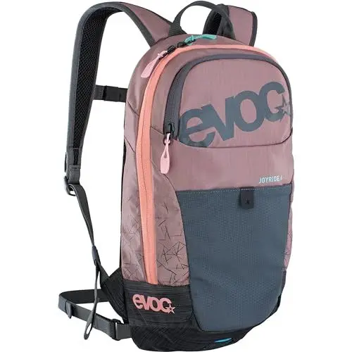 Produktbild: EVOC JOYRIDE 4 Kinderrucksack, Rucksack für Ausflüge & Outdoor Sport-Aktivitäten (Backpack mit 4l Stauraum, AIR TUNE SYSTEM, abnehmbarer Hüftgurt, 2l Trinkblasenfach), Dusty Pink / Carbon Grau
