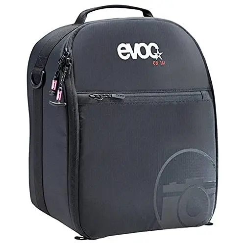 Produktbild: EVOC PHOTOBLOCK CB 16l Kameratasche für maximale Sicherheit beim Transport (Größe: 16l, kompatibel mit EVOC Rücksäcken ab 30l, separater Seitenzugriff, Befestigungsringe, Schultergurt) Farbe: Schwarz