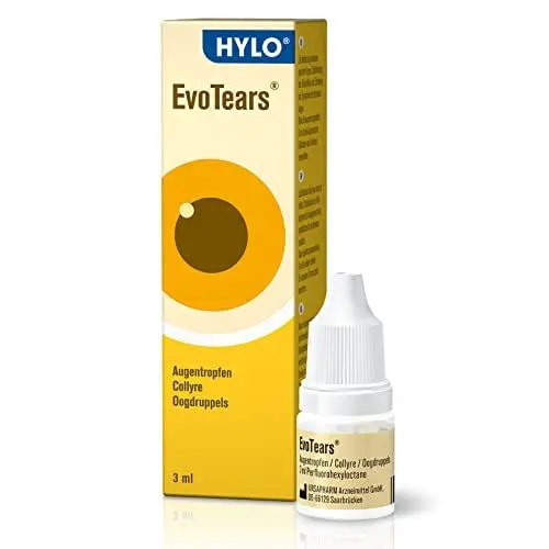 Produktbild: EvoTears® Augentropfen für trockene Augen - Einzigartig aufgrund Perfluorhexyloctan und Wasserfreiheit, 3ml