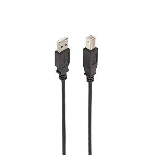 Produktbild: Ewent USB 2.0-Druckerkabel Schwarz, 1,8 Meter, Typ-A-Stecker auf Typ-B-Stecker