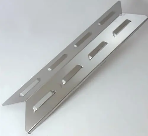 Produktbild: EWH Brennerabdeckung für Gasgrill Landmann Miton Modelle 2.0-3.1 - 4.1 aus Edelstahl 1.4301 (L x B 40 x 10 cm)