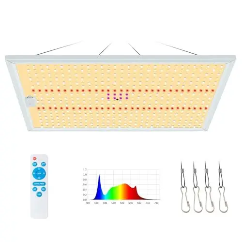 Produktbild: EWITTTI Pflanzenlampe,Grow Lampe 540LEDs Pflanzenlampe Led Vollspektrum, 1000W äquivalente Ferngesteuertes Pflanzenlicht Fernbedienung 10 Levels Dimmen