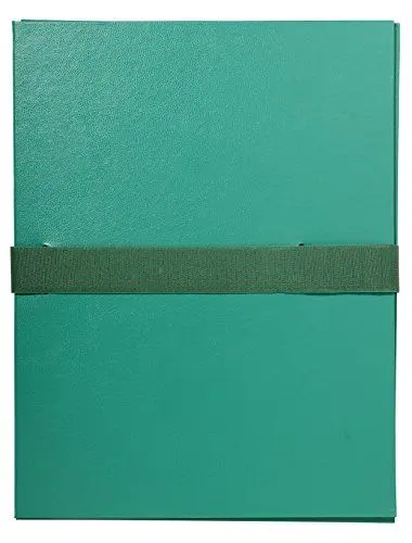 Produktbild: Exacompta 2643E Präsentationsmappe Balacron mit Klettverschluss 24 x 32 cm grün