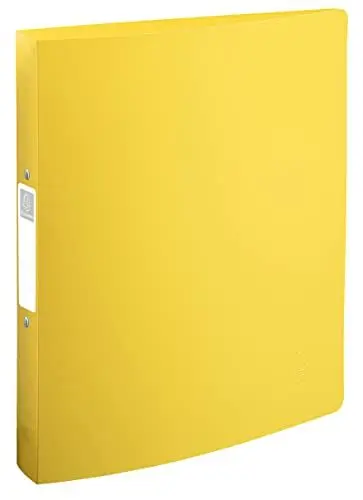 Produktbild: Exacompta 54140E 12er Pack Ringbücher BeeBlue Recycling-Kunststoff 2 O-Ring-Mechanik DIN A4 Füllhöhe 30 mm Rücken 40 mm farbig sortiert Ringhefter Hefter ideal für Büro und Schule
