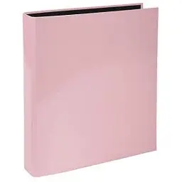 Produktbild: Exacompta 54566E Aquarel Ringbuch. Made in Germany. 2-D-Ring-Mechanik DIN A4 Füllhöhe 25 mm Rosa Kalender Organizer Ring-Ordner Hefter Plastikordner ideal für Büro und Schule, 1 Stück