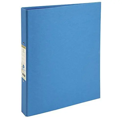 Produktbild: Exacompta 54982E Ringbuch Forever DIN A4 aus Recycling-Karton 2 Ringe 40mm breit hellblau ideal für Schule und Büro Ringhefter Ringordner Ringbuchordner