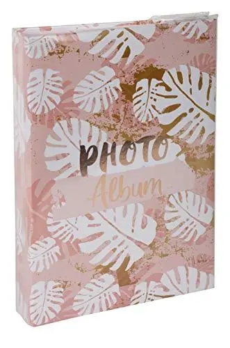 Produktbild: Exacompta 62223E Premium Fotoalbum Candy Blue mit 100 Seiten, perfekt für Ihre Fotos zum selbstgestalten Fotobuch Einsteckalbum rosa