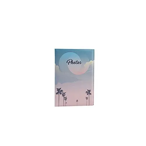 Produktbild: Exacompta 62333E Fotoalbum mit Taschen SUNSET 300 Fotos 10 x 15 cm 100 Seiten Format 22,5 x 32,5 cm Einband mit matter Laminierung trendiger Druck