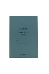 Produktbild: Exacompta E300Z, Guildhall, Registermit Notenbuch, blau