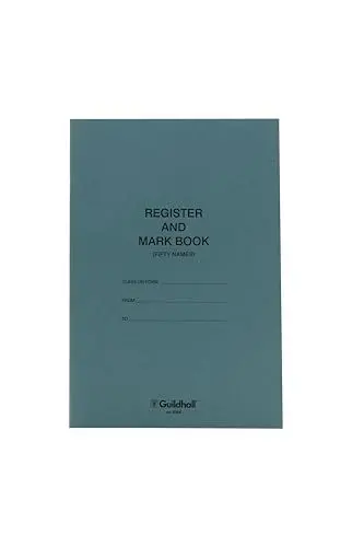 Produktbild: Exacompta E300Z, Guildhall, Registermit Notenbuch, blau