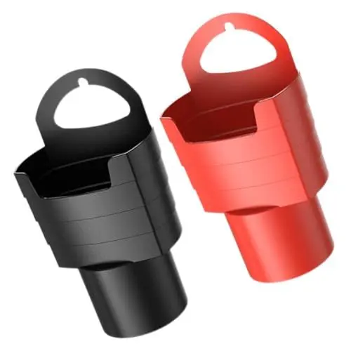Produktbild: EXAOMBLE 2stücke Pommes-Frites-Halter Für Auto Handyhalter Organizer Aus Robustem Material Leicht Zu Installieren Für Fahrzeuge Lkws Und Pkws Platzsparend Und Vielseitig Einsetzbar Für