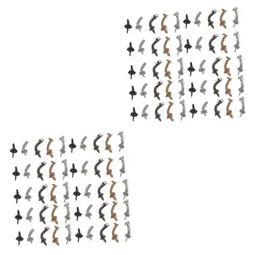 Produktbild: EXCEART 100 STK Kürbisstiele Kürbisgriff Kürbisse das Erntedankfest ägyptische Glasflaschen herbstdeko Halloween-Dekor DIY Halloween kürbiszubehör Obst handhaben Kürbis liefert Plastik