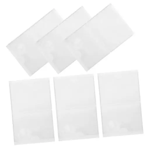 Produktbild: EXCEART Klebeetiketten für Kartenhalter 12 Stück Karteikartenhüllen Selbstklebende Beutel Aus Pvc-material für Das Büro Zu Hause