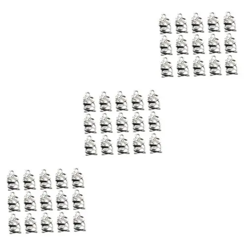 Produktbild: EXCEART 3 Sets Halsketten-set Schmuckanhänger Legierung Charms Für Charms-set 50 Stück * 3