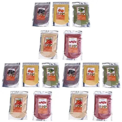 Produktbild: EXCEART 15 Stk Pflanzenpulver Zum Bemalen Malen Von Hilfspulver Malpulver Fingerfarben Pflanzen Pulver