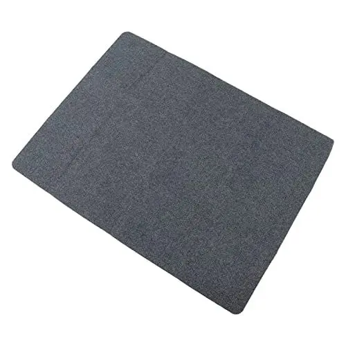 Produktbild: EXCEART 1Stk -Matte für Gaming- zottelige Badezimmermatte Holzfliesenmatte bodenschutzmatte Büroteppich Teppich fürs Büro Teppiche fürs Büro dekorative Matte Bodenmatte PVC
