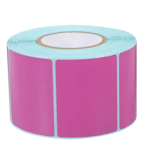 Produktbild: EXCEART 1 Rolle Thermopapier adressaufkleber inventaretiketten Versandetiketten für Drucker direkte Thermoetiketten Express-Etiketten Adressetiketten hitzeempfindlich Barcode-Papier Name