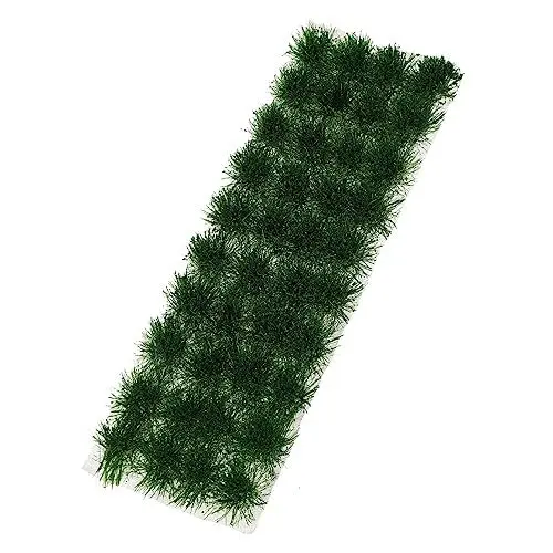 Produktbild: EXCEART 1 Schachtel Gras-Modell Statisches Landschaftsbüschel Modelleisenbahn Gras Miniatur-pflanzencluster Miniatur-vegetationsgruppen Statisches Gras Winter Plastik Blühender Strauch