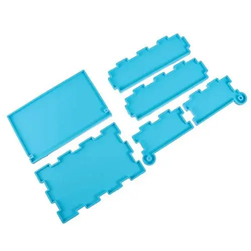 Produktbild: EXCEART 1 Set DIY Domino Box Silikon Form Und Domino Formen Set für Harz Casting Domino Lagerung Box Fall Harz Form für DIY Epoxy Handwerk Machen Werkzeug