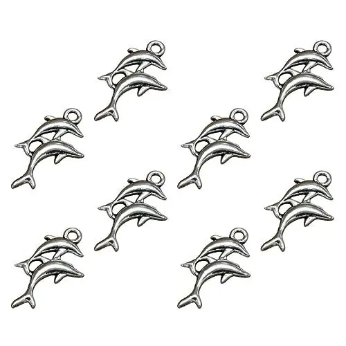 Produktbild: EXCEART 20St anhänger spriegel anhänger zurrösen onsie kostüme zurrösen anhänger schlüsselablage köstüm booster massagepistole DIY Anhänger Charms Anhänger aus Legierung Charme Schmuck