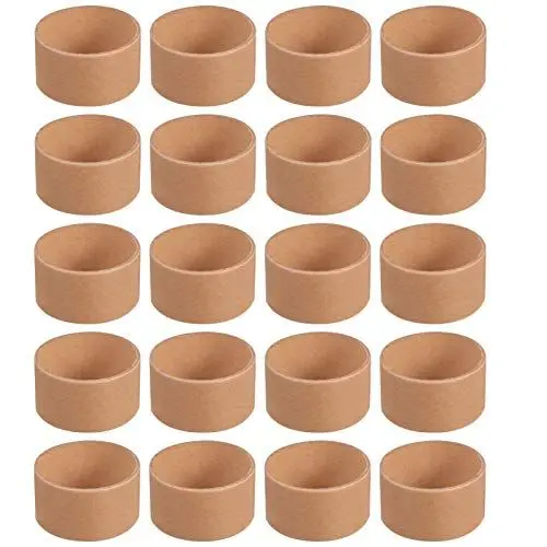 Produktbild: EXCEART 20 Stück Bastelrollen Kraftpapier Pappröhrchen DIY Bastelpapierrollen