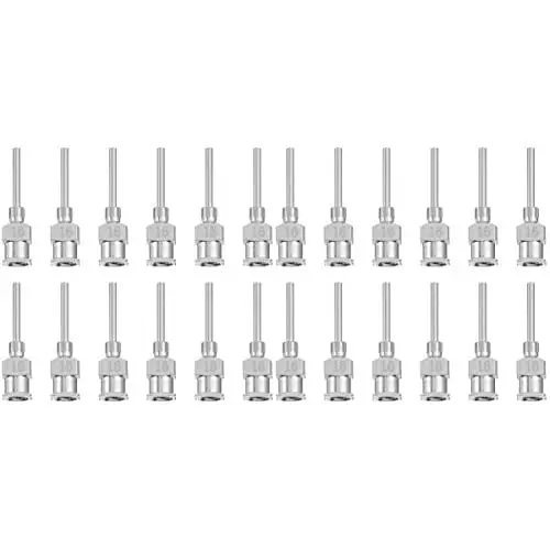 Produktbild: EXCEART 24 STK Edelstahlnadel Dosiernadel Mit Stumpfer Spitze Verschlussnadel Abgabe Von Nadelspitzen Dosiernadel Aus Metall Einspritznadel Einwegspritze Rostfreier Stahl Ruhrgebiet