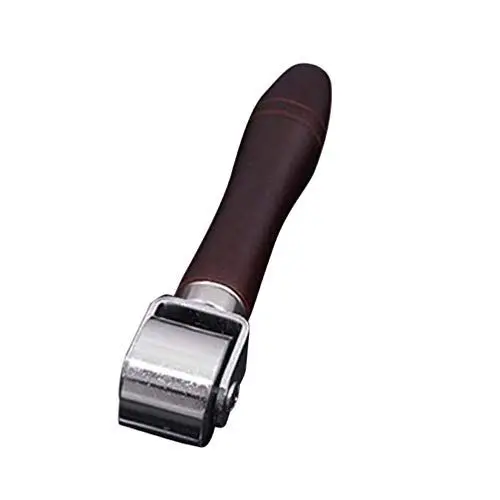 Produktbild: EXCEART 26 Mm Lederrolle Leder-pressrolle Lederglätter Stabiler Stahl Bequemer Holzgriff Unverzichtbar Für Die Lederverarbeitung