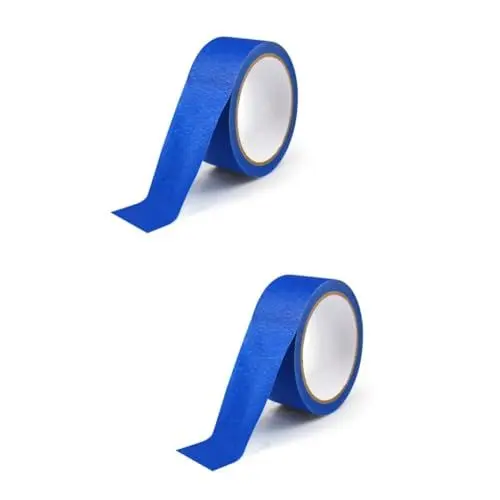 Produktbild: EXCEART 2St breites Abdeckband farbiges Klebeband Abdeckband aus Papier Doppelklebeband blaues Klebeband washi-tape papierklebeband Klebeband für 3D-Drucker panters Klebeband doppelseitig