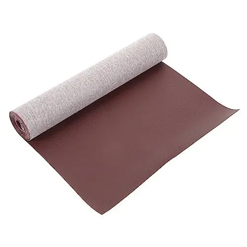 Produktbild: EXCEART 2 Rollen Lederflecken Lederreste Echtes Leder gefälschter Lederstoff Leder nähen dünnes Leder Gepäckherstellung aus Leder Wagen Taschen Ohrring Suite a4 Kunstleder PU-Leder