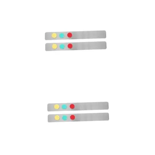 Produktbild: EXCEART 2 Sätze Selbstklebender Eisenstreifen Mit Magnetschnalle Magnetleiste Reißzwecken Magnetstreifen Whiteboard Magnete Pinnwandnadeln Dekorative Magnetstreifen 2 Stück * 2