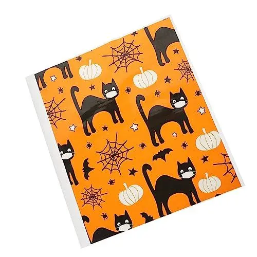 Produktbild: EXCEART 2 Stück Blatt Halloween-beschriftung Film Halloween-sublimationspapier Transfer-Vinyl Zum Aufbügeln Wärmeübertragungsvinyl Halloween-htv-Vinyl Polyurethan Empfindlich Transferfolie