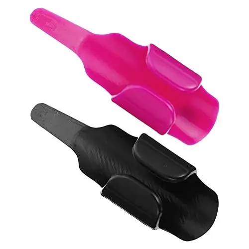 Produktbild: EXCEART 2 Stücke Nähen Fingerthing Drücks Nähen Thumb Guard Stoff Bügeln Faden Tofing Controller Nähen Zubehör Tool für Frauen Damen