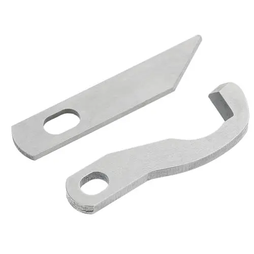 Produktbild: EXCEART 2st Klinge Für Overlock-nähmaschinen Serger-overlockmaschinen-klingen Serger-Messer Overlock-klingen Overlock-Messer Serger-klingen Nähmaschinenklingen Metall Säbel Kantenmaschine