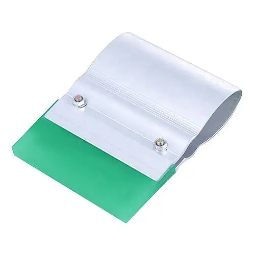 Produktbild: EXCEART 2stücke Rubber Printing Squeegee Mit Aluminiumgriff Abriebfester Schaber Für Siebdruck Zufällige -farbe Für Und Textilanwendungen