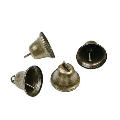Produktbild: EXCEART 35St Weihnachtskugeln Urlaub Jingle Bells Harmonie Glocke Mini weihnachtsdeko Weihnachten Bulk-Kleiderbügel Spielzeug Handbuch schmücken rütteln Anhänger Zubehör