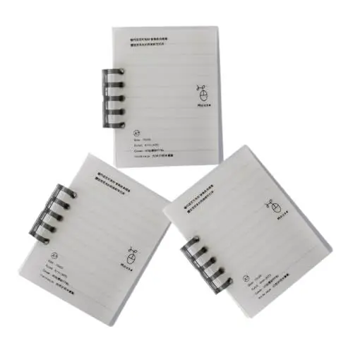 Produktbild: EXCEART 3St Wortbuch-Notizblock Zeitplan Handbuch Nachricht, die den Notizblock verlässt Taschennotizbuch schreibutensilien leeres Notizbuch Taschennotizbücher Mini-Spiralnotizbücher