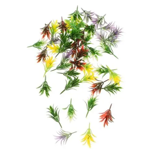 Produktbild: EXCEART Scale Scene 50 Stück Feengarten-miniaturgras Zum Basteln Leicht Zu Reinigen