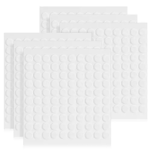 Produktbild: EXCEART 600stücke Transparente Doppelseitige Klebepunkte Abnehmbare Selbstklebende Dots Für Bastelprojekte Büroorganisation Und Dekoration