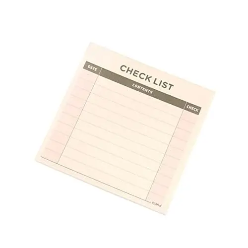 Produktbild: EXCEART 60 Blatt Notizblock Studienplaner Notizbuch Aufgabenliste Tagesplaner Notizblock Notizblock Notizblock Büro Notizblock