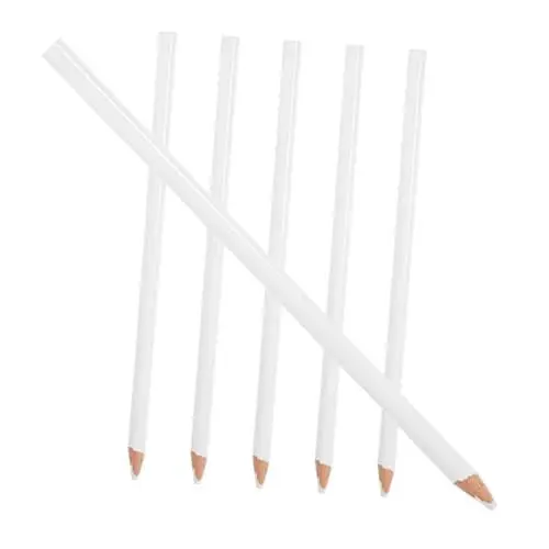 Produktbild: EXCEART Weiße Kreidestift-markierungsstifte Für Keramik Und Glas 6-teiliges Set Spezieller Schreibstift Glatter Kern
