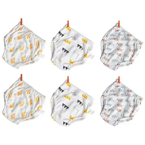 Produktbild: EXCEART 6st Trainingsunterwäsche Töpfchen Unterwäsche Töpfchen-Trainingshose Menstruationszeit Slips Einwegwindeln Menstruationsschlüpfer Einwegunterwäsche Wasserdicht Bettpfanne Kleinkind