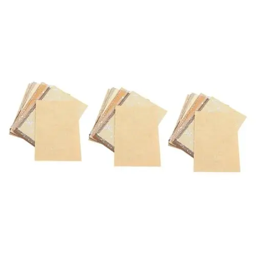 Produktbild: EXCEART 90 Blatt Handbuch-Collage-Aufkleber Sammelalbum Scrapbooking-Materialien Bastelpapiere Zierapfel dekoratives Papier Spezialpapier Materialpaket a5 Lieferungen