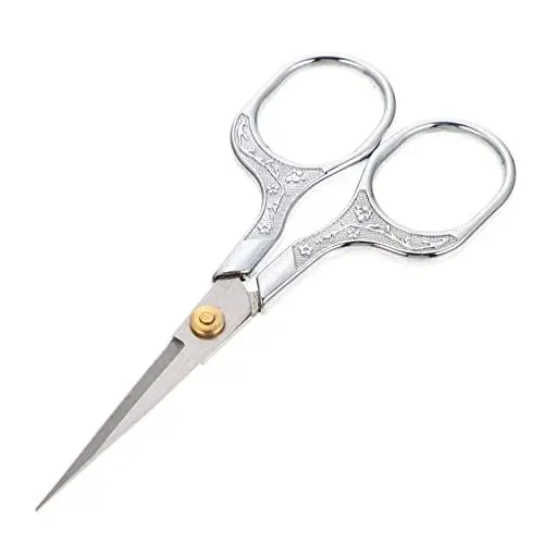 Produktbild: EXCEART Edelstahlschere spitzmaschine cutter nähzubehör trimmschere verbandsschere Nähfadenschere Haushaltsschere Stoffschneider Schneiderschere Schneiderin Stickschere Rostfreier Stahl