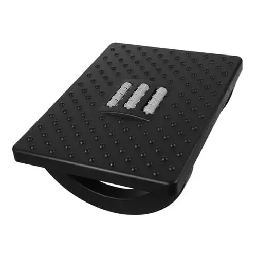 Produktbild: EXCEART Büro Fußstütze Ergonomischer Fußhocker Für Schreibtisch Rutschfeste Fußablage Höhenverstellbar Für Zuhause Und Büro Entlastet Müde Beine