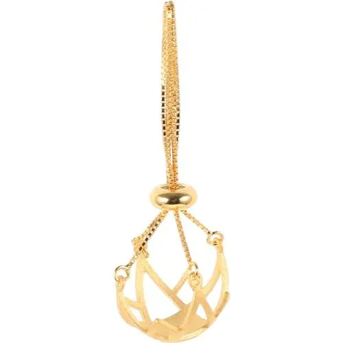 Produktbild: EXCEART Kristall-Halskette Leerer Steinhalter Leerer Steinhalter Ersatz-Halskette Quarz-Stein-Halskette Rohstein-Halskette Für Quarz-Edelstein-Schmuck DIY-Armband